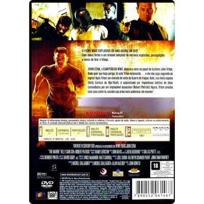 Busca Explosiva  - DVD - verso
