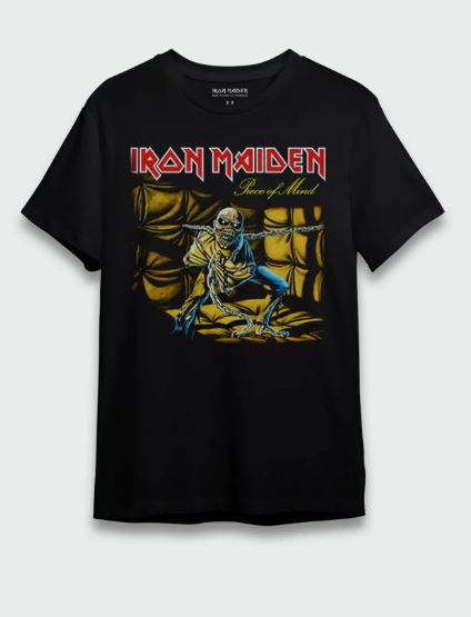 Camiseta Iron Maiden Piece of Mind