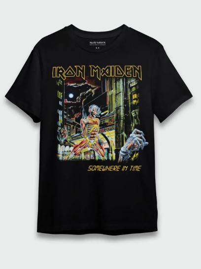 Camiseta Iron Maiden Somewhere In Time