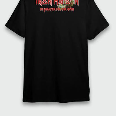 Camiseta Iron Maiden No Prayer For The Dying - verso