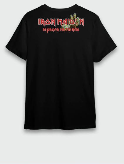 Camiseta Iron Maiden No Prayer For The Dying