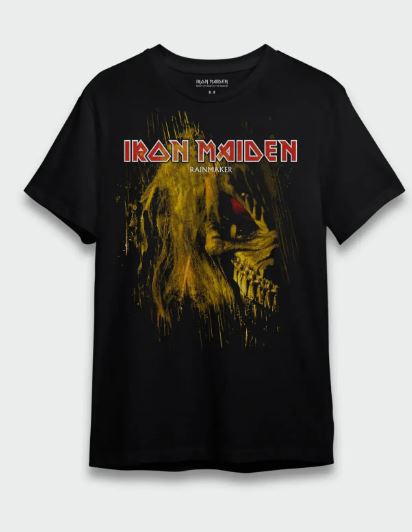 Camiseta Iron Maiden Rainmaker