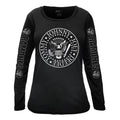 Camiseta Feminina Manga Longa Ramones Hey Ho, Lets Go 1