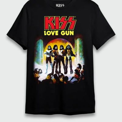 Camiseta KISS Love Gun