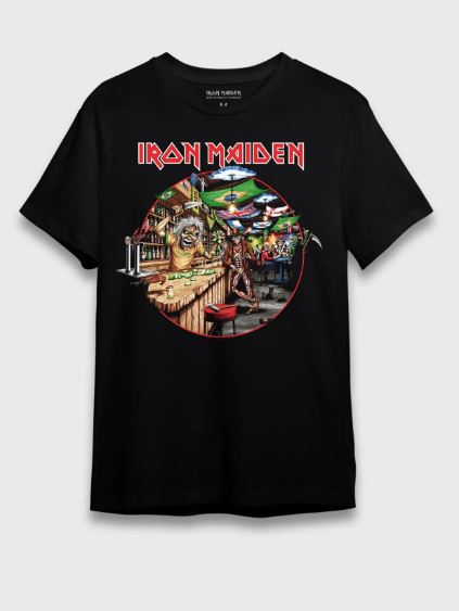 Camiseta Iron Maiden Brasil