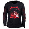 Camiseta Manga Longa Metallica Kill 'Em All 1