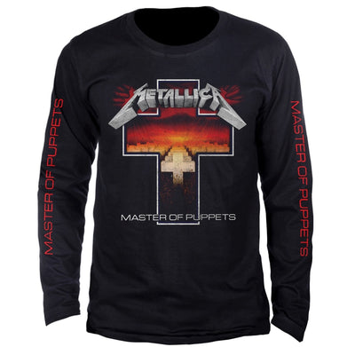 Camiseta Manga Longa Metallica Master Of Puppets