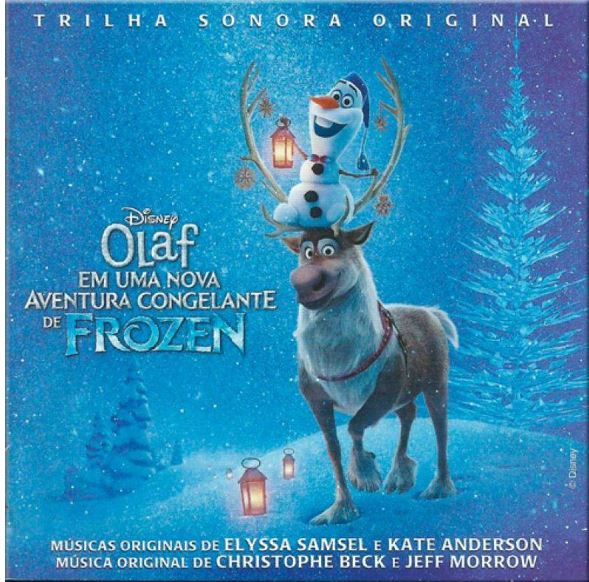 OLAF EM UMA NOVA AVENTURA CONGELANTE DE FROZEN CD TRILHA