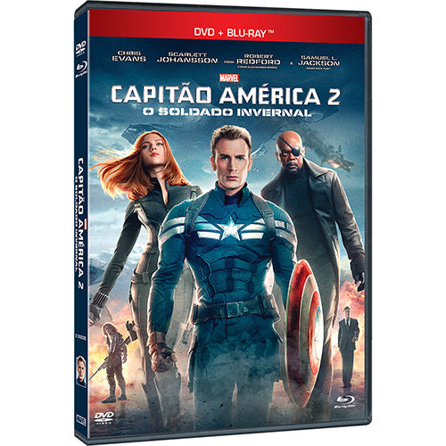Capitão América - O Soldado Invernal - Blu Ray + DVD