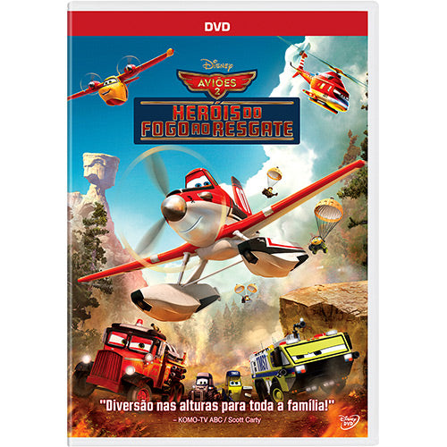 AVIÕES 2 - HERÓIS DO FOGO AO RESGATE - DVD