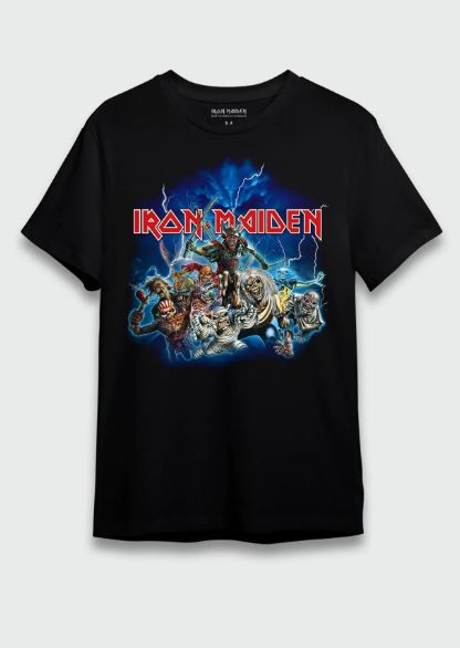 Camiseta Iron Maiden - All Eddies