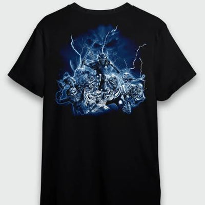 Camiseta Iron Maiden - All Eddies - verso