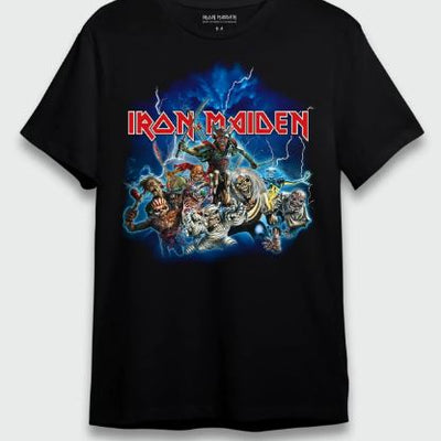 Camiseta Iron Maiden - All Eddies