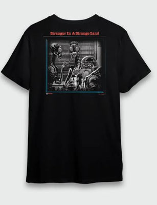 Camiseta Iron Maiden Stranger in a Strange Land - verso