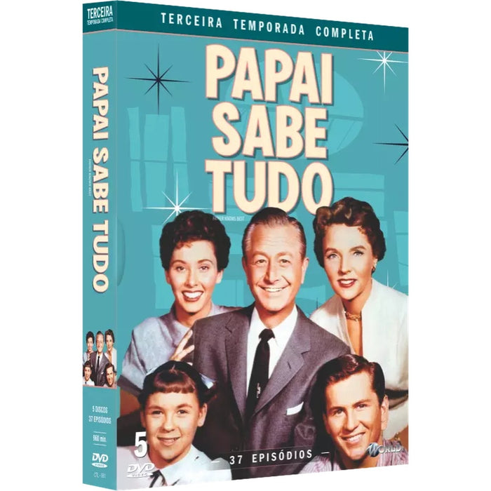 Papai Sabe Tudo - 3ª Temporada Completa- DVD