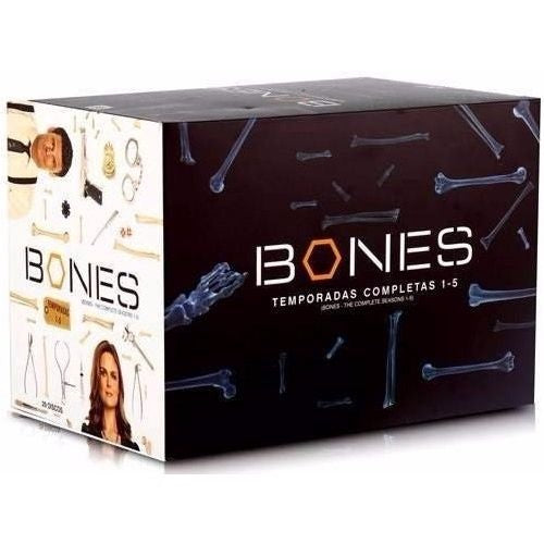 Bones - Coleção Com As 5 Temporadas Completas - DVD