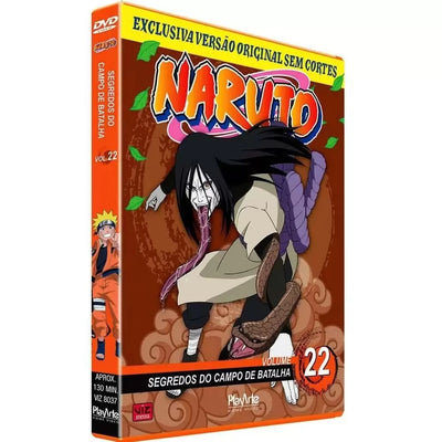 Naruto - Segredos Do Campo De Batalha - Volume 22 - DVD