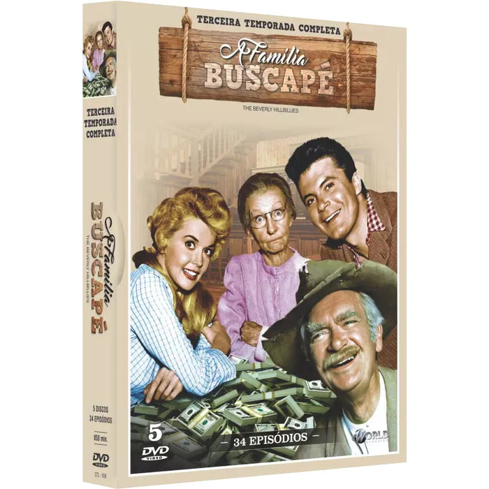 A FAMÍLIA BUSCAPÉ 3ª TEMPORADA COMPLETA  - DVD
