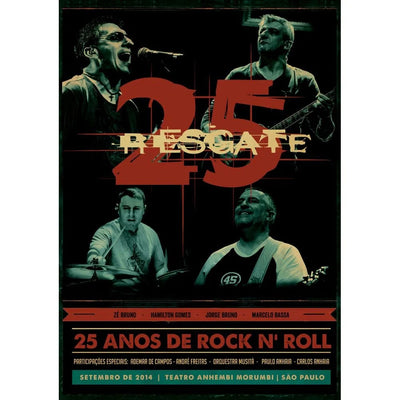 RESGATE 25 ANOS - DVD