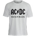 Camiseta AC/DC Back In Black - Branca 2