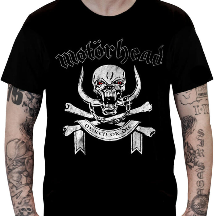 Camiseta motorhead march or die