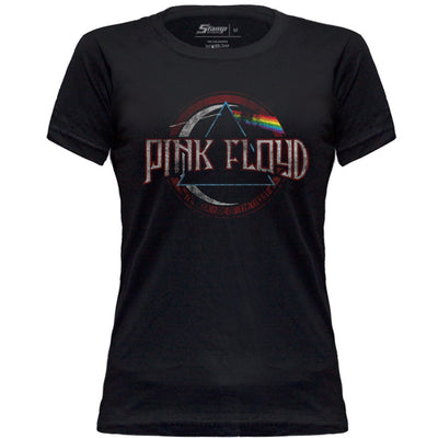 Baby Look Pink Floyd Dark Side Vintage