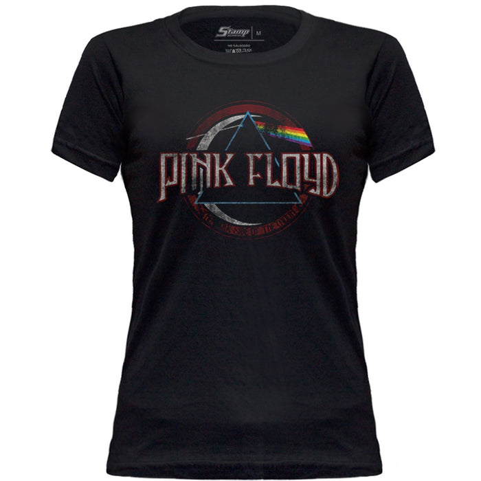 Baby Look Pink Floyd Dark Side Vintage