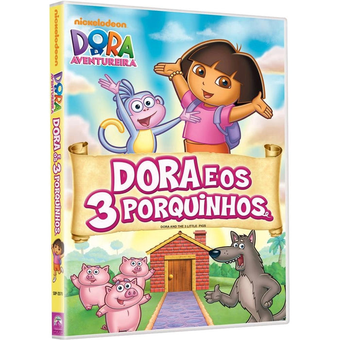 Dora E Os 3 Porquinhos - DVD