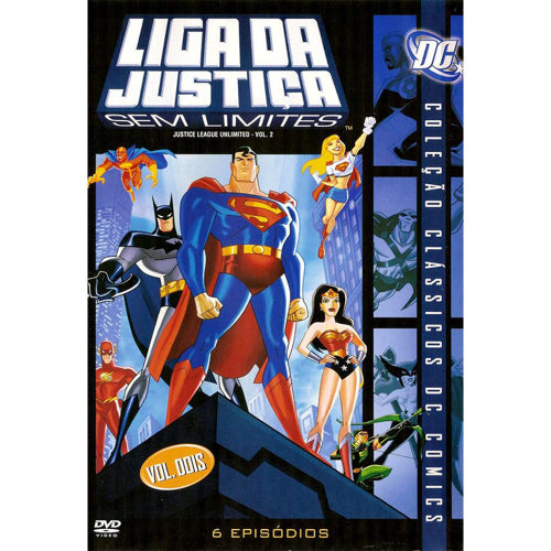 Liga da Justiça Sem Limites - Vol. 2-  DVD