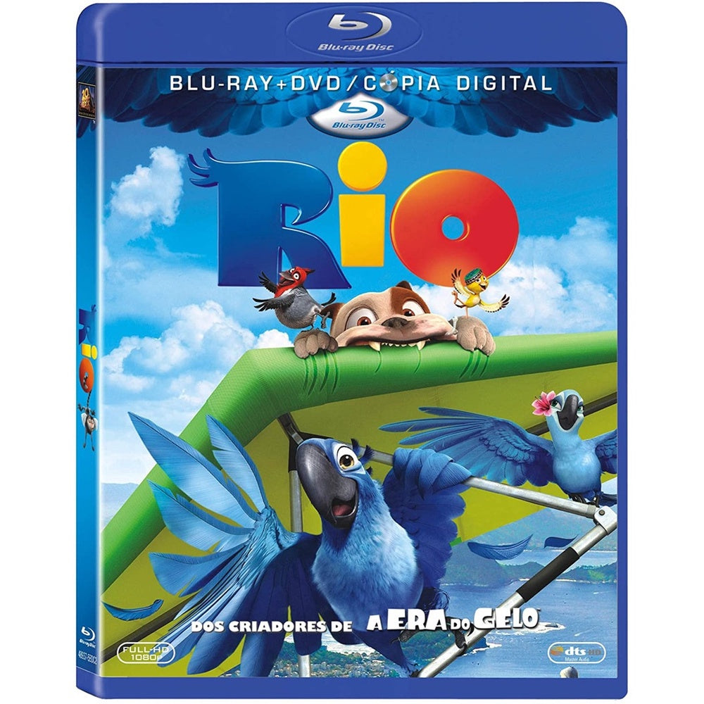 Rio + Dvd + Cópia Digital  - Blu Ray