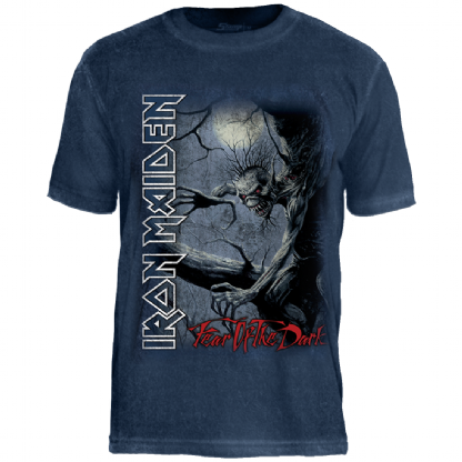 Camiseta Especial Iron Maiden Fear Of The Dark