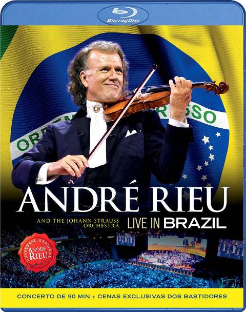 André Rieu and the Johann Strauss Orchestra Live in Brazil - Blu Ray