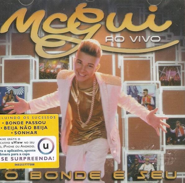Mc Gui - O Bonde é Seu -  Ao Vivo - CD