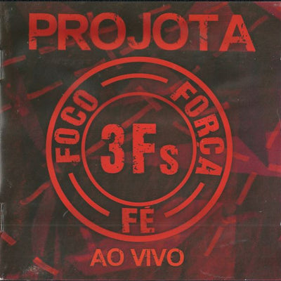 Projota - 3Fs Ao Vivo - CD