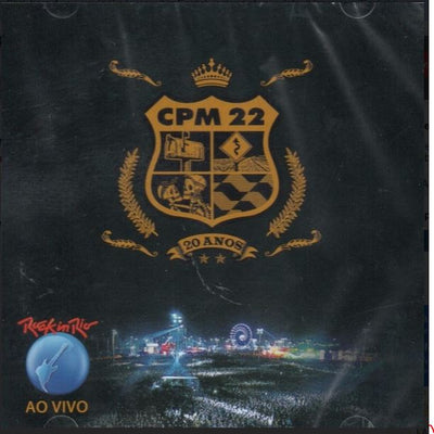 CPM 22 - 20 Anos - Rock in Rio Ao Vivo - CD