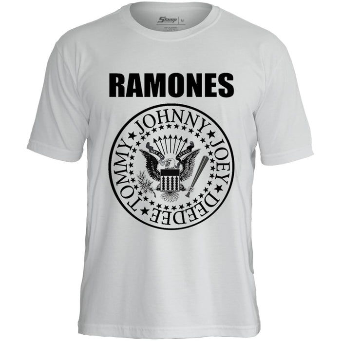 Camiseta Branca Rolling Stones