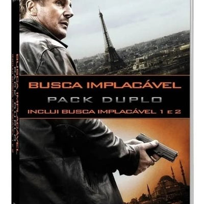 Busca Implacável 1 E 2 Coleção Com 2 Discos Dvd