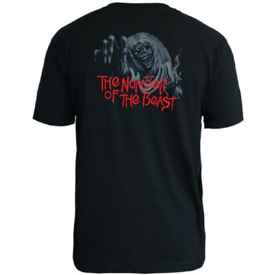 Camiseta Premium Iron Maiden - The Number Of The Beast - verso