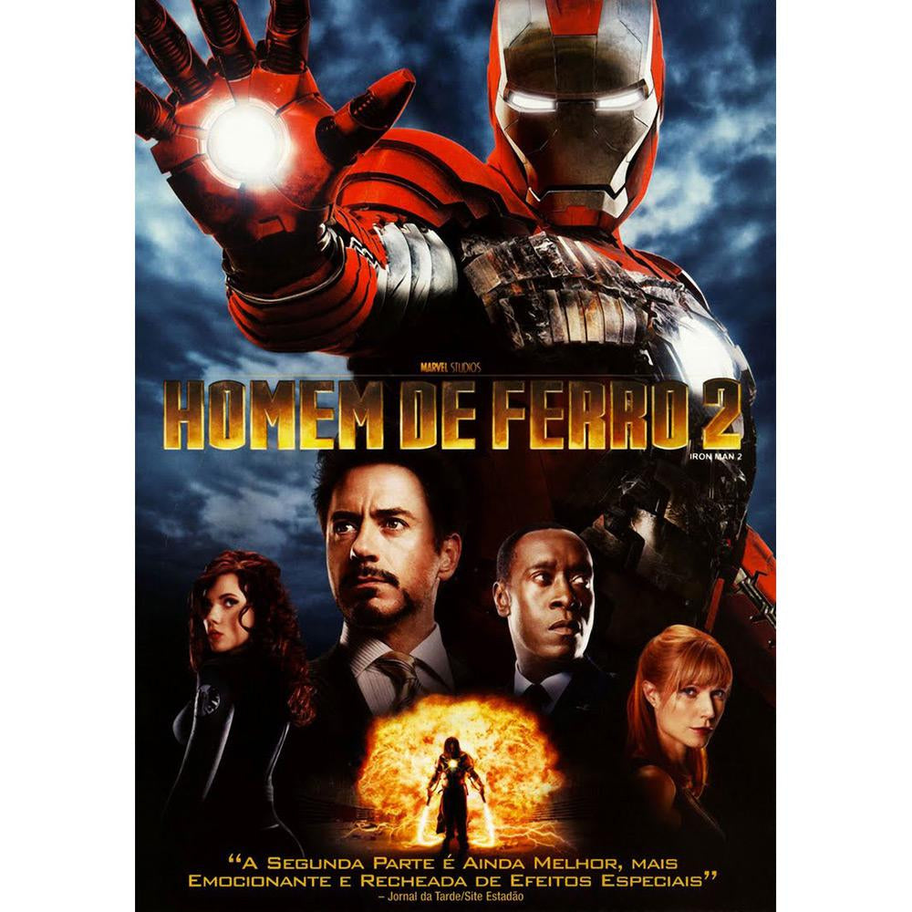 HOMEM DE FERRO 2 - DVD