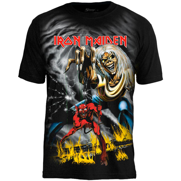 Camiseta Premium Iron Maiden - The Number Of The Beast