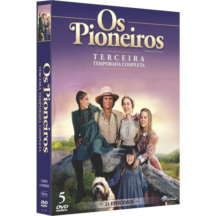 OS PIONEIROS 3ª TEMPORADA COMPLETA - DVD