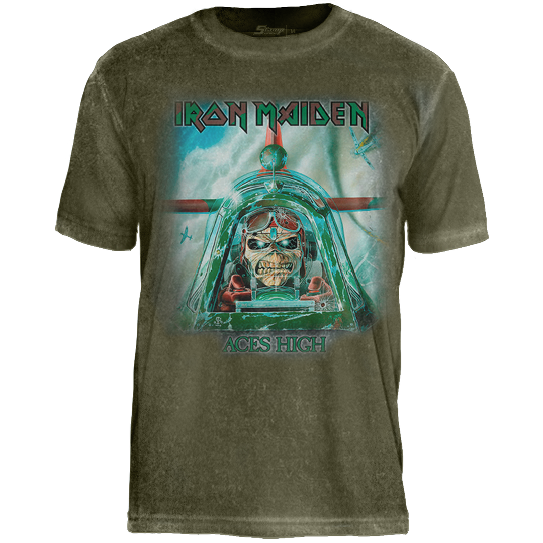 Camiseta Especial Iron Maiden Aces High