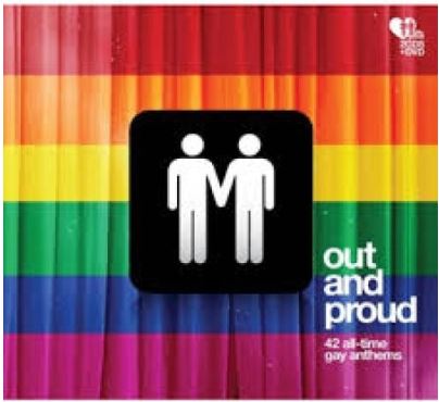 Out And Proud 42 All Time 3 DISCOS  CD+ DVD