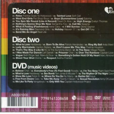 Out And Proud 42 All Time 3 DISCOS  CD+ DVD - verso
