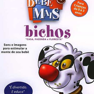Bebê Mais - Bichos "Casa, Fazenda e Floresta" - DVD