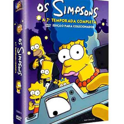 Os Simpsons - A 7ªTemporada Completa - 4 Discos - DVD