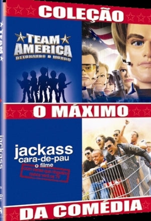 Coleção o Máximo: Team America: Detonando o Mundo + Jackass Cara de Pau - O Filme - DVD