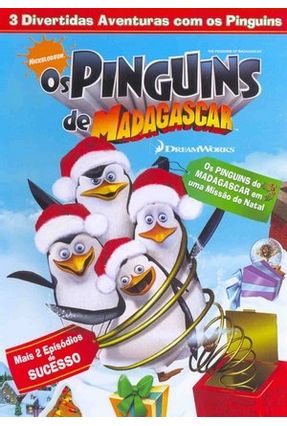 Os Pinguins de Madagascar em Uma Missão de Natal - DVD