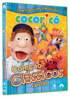Cocoricó, Coleção Clássicos - 4 Discos - DVD
