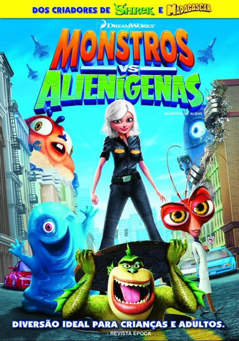 Monstros vs Alienígenas - DVD